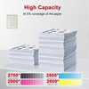 High-Yield 046 Toner Cartridges 4-Pack (BK/C/M/Y) - Youngti Compatible 046
