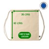 rainUP Camino Santiago Drawstring Backpack - Ideal for Pilgrims, Robust