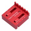 Depth Measuring Ruler Mini Gaps Gauge Aluminum Alloy Woodworking Regulator