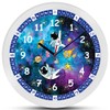 K&L Wall Art Silent Astronaut Wall Clock Silent Children's Learning