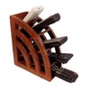 WhopperIndia Wooden Desktop Storage Organizer/Remote Control Caddy Holder Wood Box Container for Desk, Office Supplies (19.05 x 7.62 x 15.24 cm)