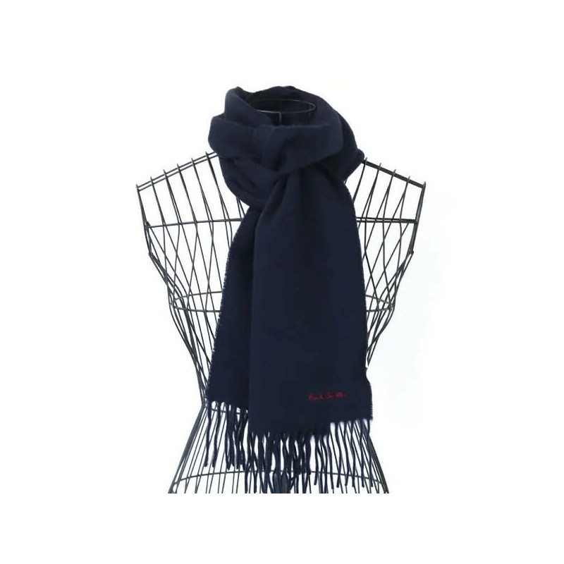 Paul Smith Scarf, Men's, Women's, Plain, Unisex, Logo Thin, Brand