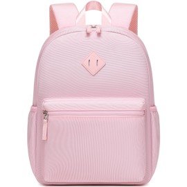 abshoo Kindergarten Backpack for Girls Preschool Backpacks School Bookbag for Kids 4-8(Light Pink)