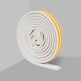 2.5M Entrance Door Rubber Gasket & Gap Sealing Strip Door Cushion 3ea