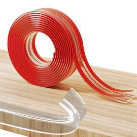 1 Meter Safety Corner Edge Protector for Baby Proofing Clear Corner Protectors for Kids Pre-Taped Furniture Bumpers for Table, Cabinets Wall & Baby Corner Protectors Child Safety Guards