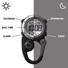 Dakota Digital Backpacker Clip Watch, Alarm, Stopwatch, Timer and Dual