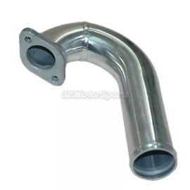 CXRacing 2" Aluminum Turbo J Pipe For 89-99 Eclipse Talon 1G 2G TD05 16G 20G