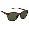 Islander Eyes Gili Polarized Sunglasses Retro Style Brown Frame w/Grey