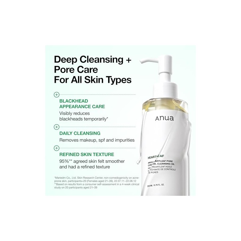 [ANUA] HEARTLEAF PORE CONTROL CLEANSING OIL 200ml