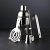 5-Piece Cocktail Mixing Set - Kit Includes Stainless Steel Shaker
