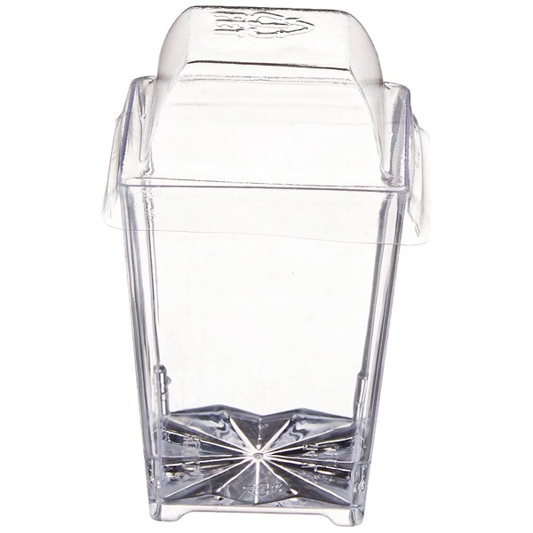 Clear Lake Enterprises Parfait Dessert Tumbler Cups with Dome Lids,