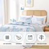 weigelia Coastal Quilts Bedding Set Queen Size - Blue Summer