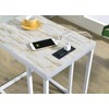 OSP Home Furnishings Designs Norwich Contemporary C-Table with Power, White