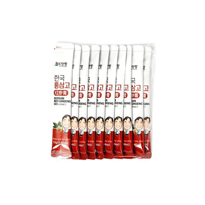 Palmmatjjang Korean Red Ginseng Extract Sticks 13g x 10 -