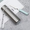 Slim Stainless Steel Insulated Thermos, Mini Water Bottle, Leak Proof