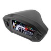 KIMISS Motorcycle Speedometer, Motorcycle Instrument LCD Odometer Waterproof Speed Gauge