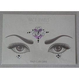 A face eye shadows tattoo sticker Festival temporary body face art gems tattoos sticker (M53f022)