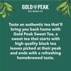 Gourmet Kitchn Gold Peak Naturally Sweet Real Brewed Tea, Picked