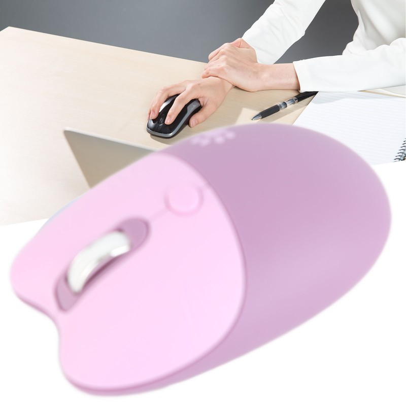 Wireless Mouse BT5.1 Or 2.4GHz Silent Click Adjustable DPI Auto