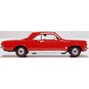Oxford Diecast Chevy Corvair Coupe 1963 Riverside Red 1:87 Scale