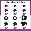 Swpeet 48Pcs 6 Sizes M4 M5 M6 M8 M10 M12