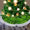 Grinch Tree Skirt Christmas Decoration Light Up Large Grinchmas Treeskirt