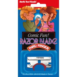 Morris Costumes Bloody Razor Blade Accessory