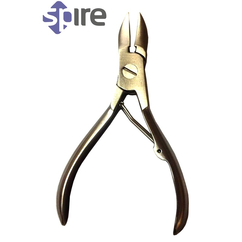 Cortaúñas para uñas gruesas y uñas encarnadas, 12 cm, resistente,