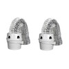 Dundas Jafine Indoor Dryer Vent Kit with 4-Inch by 5-Foot