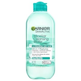 L'BEL Essential Agua Micelar Efecto Antiedad 45 ml, Desmaquillante Facial con Ácido Hialurónico, Limpiador Facial para Todo Tipo de Piel, Remueve