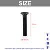 TERF® M6 X 35mm Hex Socket Countersunk Black Machine Screw