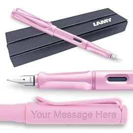 Lamy Safari Fountain Pen Light Rose pink Special Edition 2023 Medium nib + FREE Engraving + Gift box