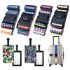 Hivia Pack of 4 Luggage Straps with Lock + 4
