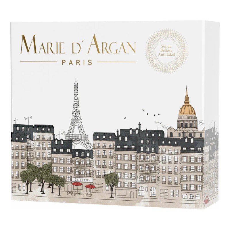 Marie d'Argan Kit Facial Antiedad Día Noche 4 Productos Sin
