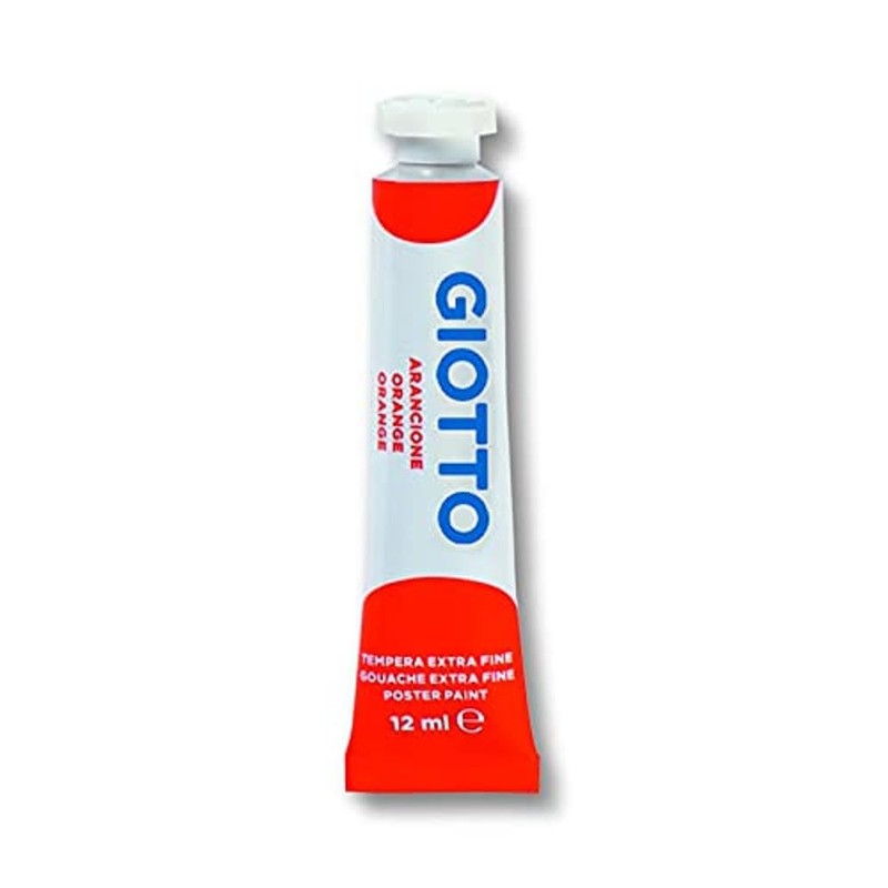 Giotto Poster Farbe, 10 ml – Box von 12 Röhren
