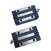 Coavoo HGH25 Linear Slider Bearing Blocks 2Pcs,25mm HG25 Linear Motion