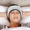 TOVINANNA Soundproof Sleep Ear Muffs, Ear Warmer Headband 2 in