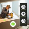 Bullseye Bubble Spirit Level Large Acrylic, 60mm Circular Spirit Level