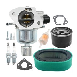 Anxingo 16-853-19S Carburetor Kit Replacement for Kohler KT725 KT730 KT735 KT740 KT745 Engines, 32-853-63S Carb Kit with Air Filter Oil Filter Replace 32 853 67-S 32 853 63-S 16 853 19-S Carb