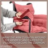 Staveley Wheelchair Full Cushion – Extra Thick Padded Seat Cushion,