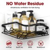 Sakugi Corner Shower Caddy - 2 Pack, Adhesive Shower Organizers,