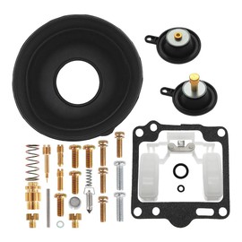 2 Pcs Carburetor Repair Kits Replacement for Yamaha Virago 750 XV750 1988 1989 1990-1997 Carb Rebuild Kit with Diaphragm Float