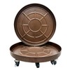 Kaoolaa Plant Caddy with Wheels 20 Inch 2 Pack, Heavy