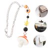 STOBOK Mushroom Decor Evil Eye Pendant Turkish Evil Eye Decoration