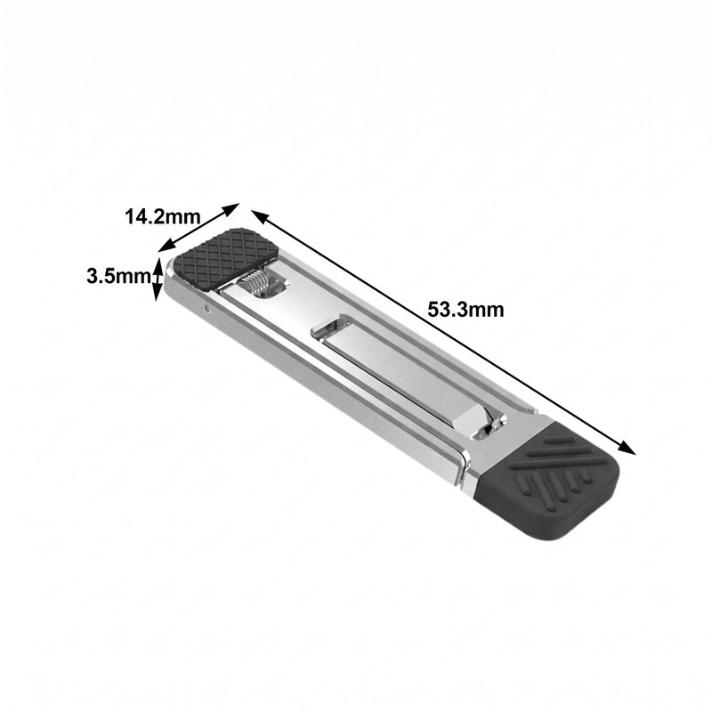 Foldable Aluminum Laptop Stand for Desk Use – 3-Height Adjustable