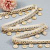 2 Yard 1.18 Inch Shell Fringe Trim Gimp Braid Trim