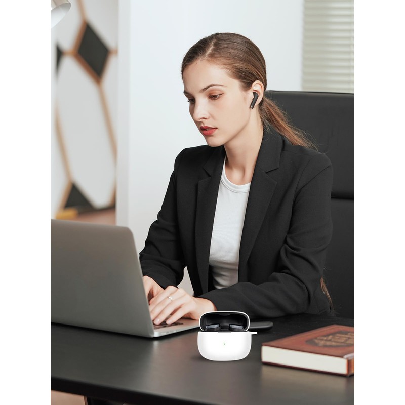 Case for Bowers & Wilkins Pi8 Wireless Earbuds,Soft Protective,Shockproof, BOVUGAC