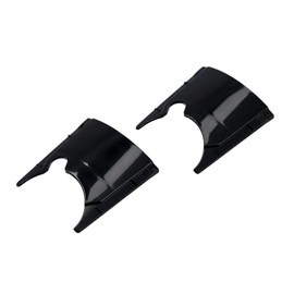 Simson S50, S51, S70, S53, S83 Set of 2 Hole Covers Black