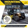 TEBEDI A Arm Bushing Kit Compatible with 2015-2022 Honda TRX500