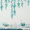 Cheerland Leaf Garlands Vines Teal Blue Decorations Spring Party Hanging
